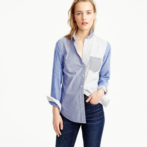 J. Crew Tops - J. Crew 》Cocktail shirt #T100